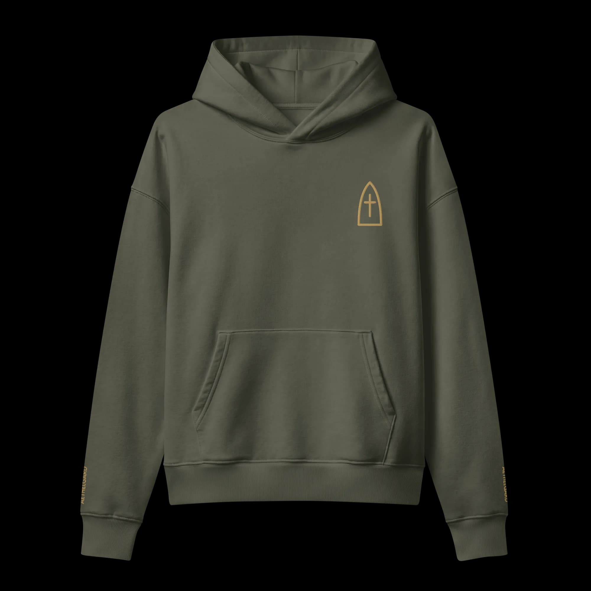 The Hoodie — Khaki Green