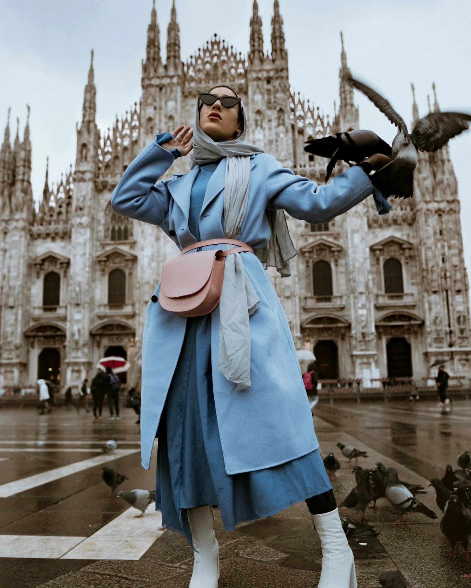 The Tailored Overcoat & Navy Silhouette
